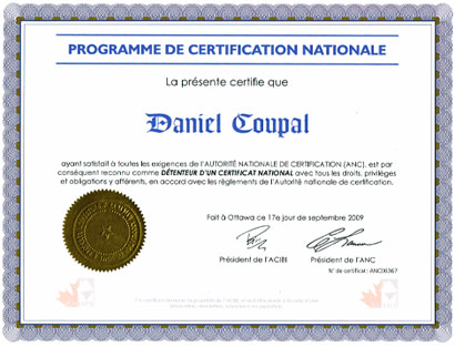 certification nationale